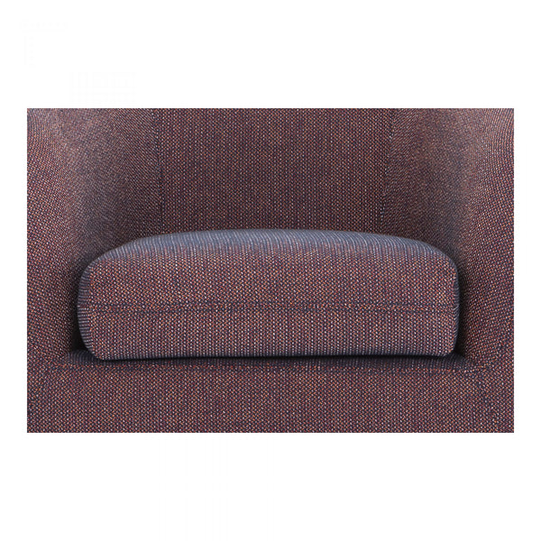 Maurice Swival Chair, Rosa Orange