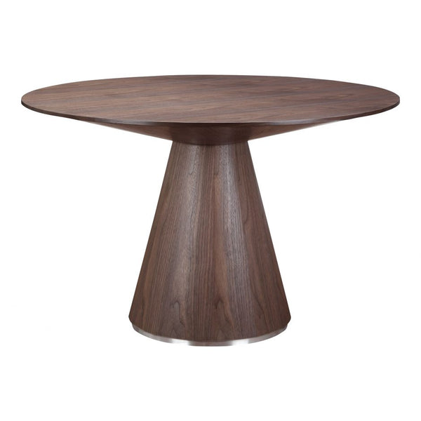 Otago Round Walnut Dining Table