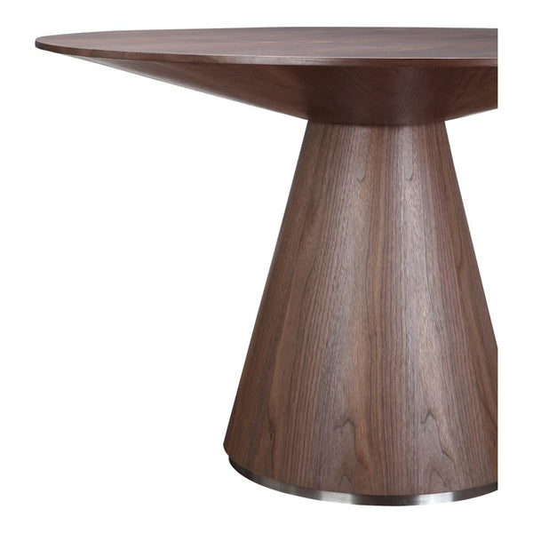 Otago Round Walnut Dining Table