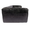 Darkstar Black Leather Sofa