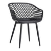 Lizzy Outdoor Chairs, Black (set of 2)
