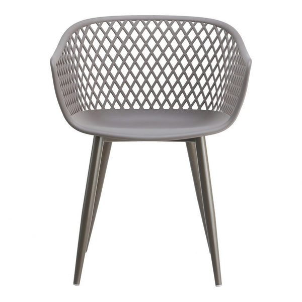 2 x Piazza Outdoor Chairs, Grey