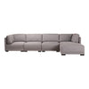 Alpha Modular Sectional Set, Smoke