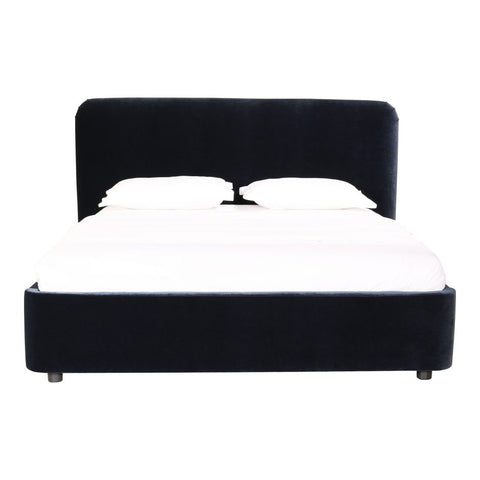 Samara King Bed, Midnight Blue