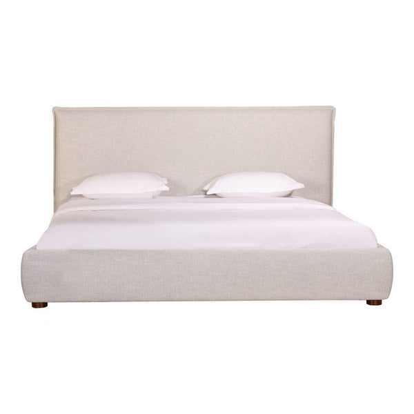 Luna King Bed, Sand