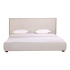 Luna King Bed, Sand