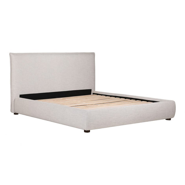 Luna King Bed, Sand