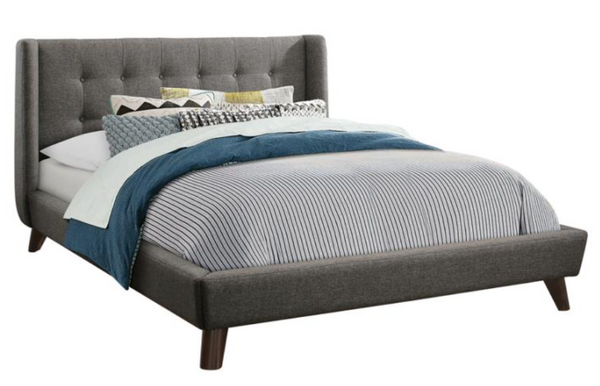 Carrington Grey Queen Bed