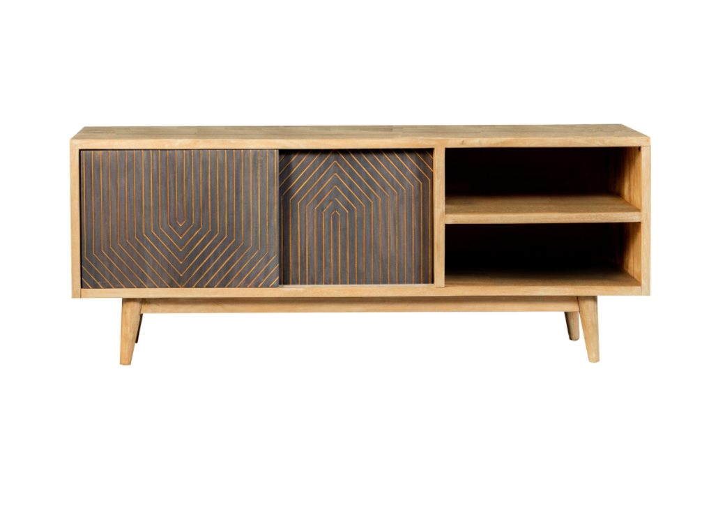 Mango Wood Console