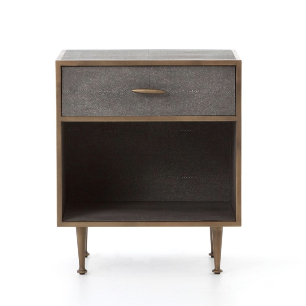 Shagreen Nightstand