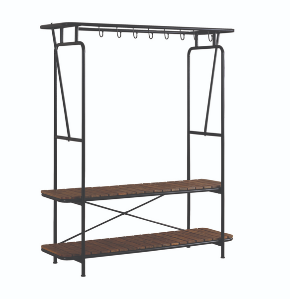 Clothing and Shoe Rack