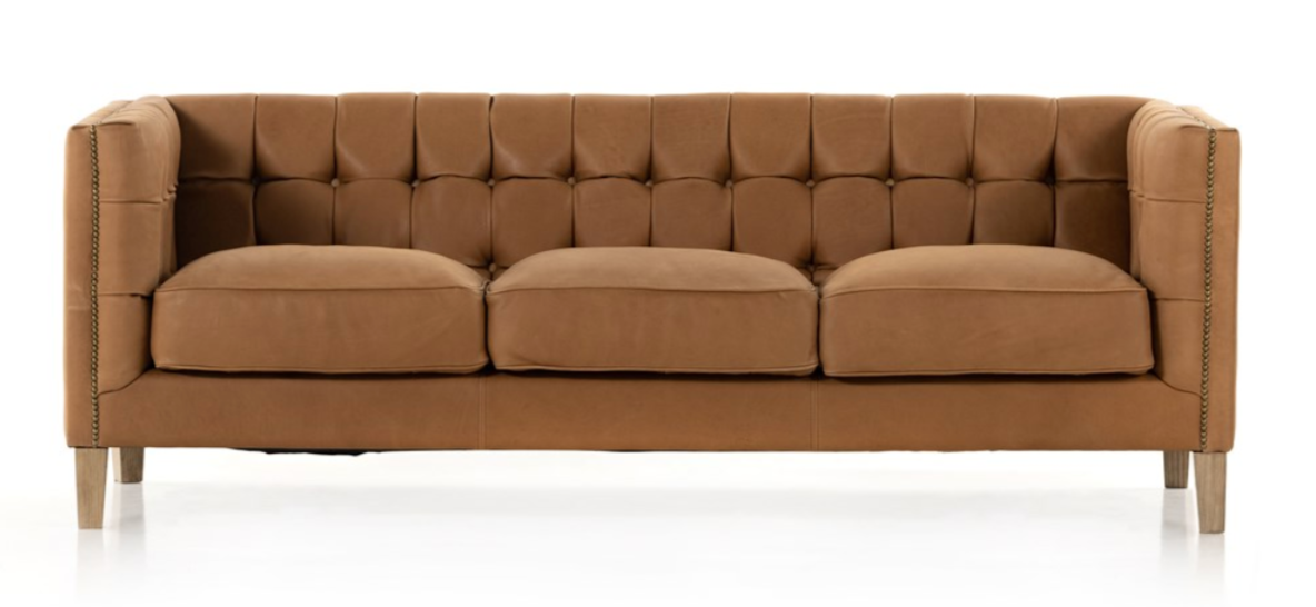 Lewis Sofa, Camel