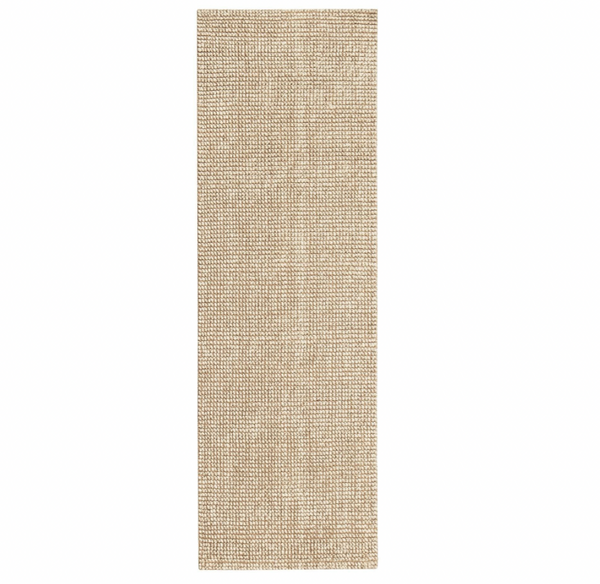 Jute and wool Runner 2'6x8'