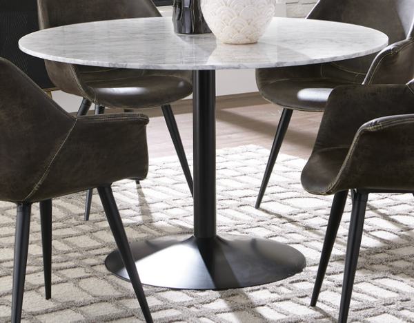 48" Marble Dining Table