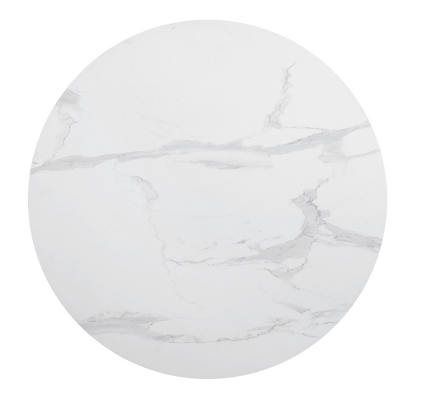 30" Faux Marble Dining Table