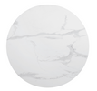 30" Faux Marble Dining Table