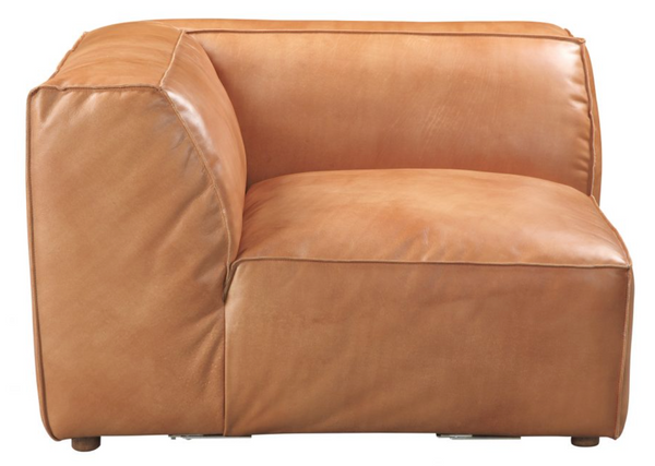 Sergio 3 Piece Sectional, Tan
