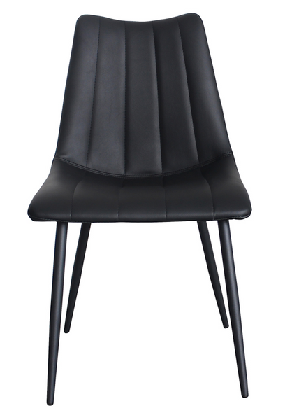 Rocky Dining Chair, Black (Set of 2)