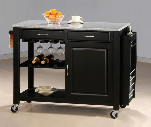 Granite Top Kitchen Island