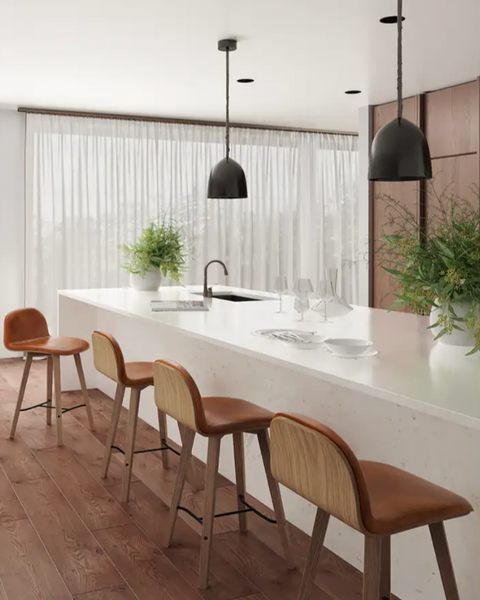 Naomi Counter Stool, Tan