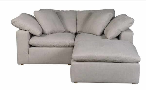 Cadence Modular Sofa, 3 piece, Light Grey