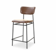 Sailor Counter Stool, Dark Brown