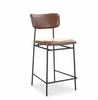 Sailor Counter Stool, Dark Brown