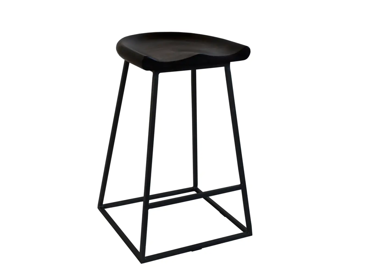 Jackson Counter Stool, Dark Brown - Set of 2