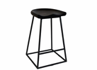 Jackson Counter Stool, Dark Brown - Set of 2