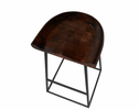 Jackson Counter Stool, Dark Brown - Set of 2