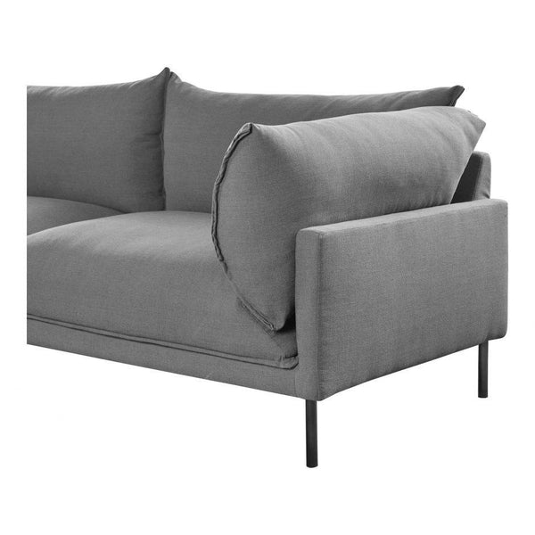 Jamara Sectional, Charcoal Right
