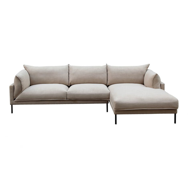 Jamara Sectional, Light Beige