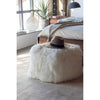 Lamb Fur Pouf