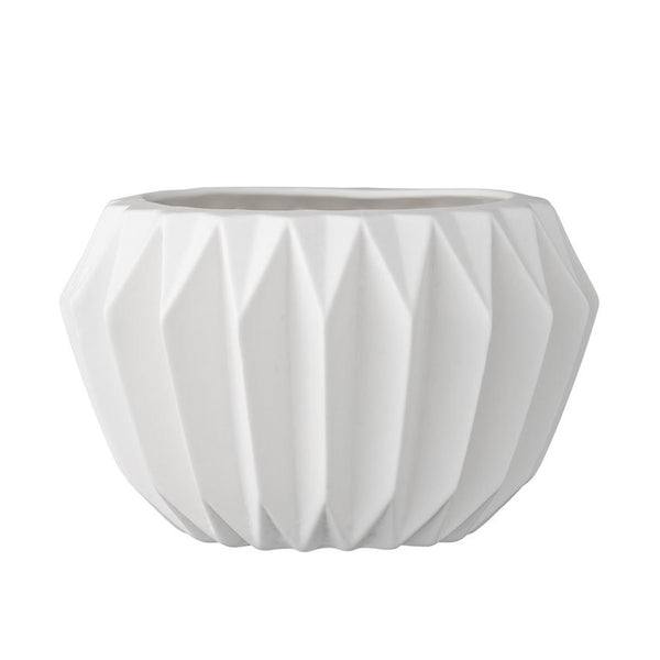 Fluted Flower Pot