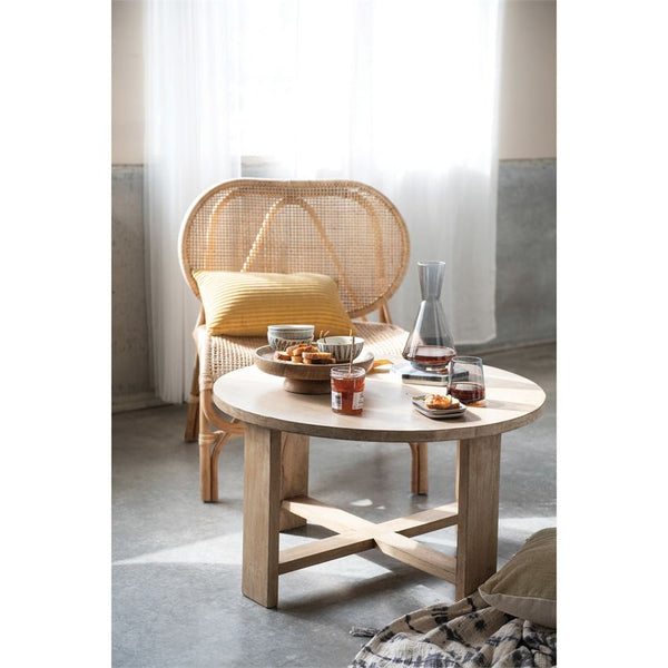 Corduroy Lumbar Pillow, Mustard