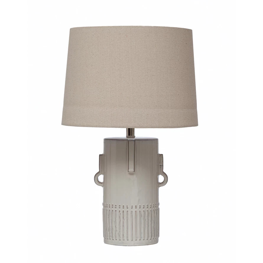 Stoneware Table Lamp (Set of 2)